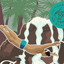 Load image into Gallery viewer, Coral Gables Venetian Pools Diver Print