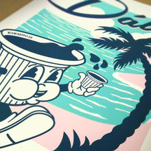 Load image into Gallery viewer, Tito the Cafecito 18"x24" Silkscreened Art Print Poster