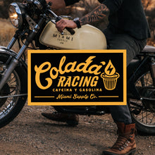 Load image into Gallery viewer, Colada Racing, black, sticker 3-pack