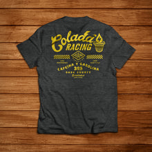 Load image into Gallery viewer, Colada Racing, Tri-blend Charcoal Tshirt