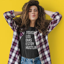 Load image into Gallery viewer, Todos Los Dias Estoy Hustlin', Charcoal Heather Tshirt