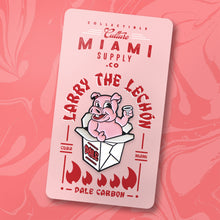 Load image into Gallery viewer, Larry the Lechón "Nochebuena"  Enamel Pin