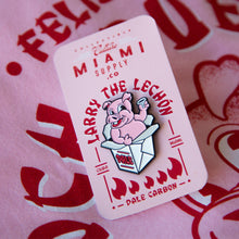 Load image into Gallery viewer, Larry the Lechón "Nochebuena"  Enamel Pin