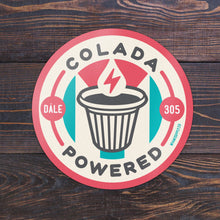 Load image into Gallery viewer, Colada Powered sticker 3-pack