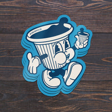 Load image into Gallery viewer, Tito the Cafecito sticker 3-pack