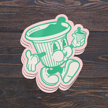 Load image into Gallery viewer, Tito the Cafecito sticker 3-pack