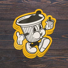 Load image into Gallery viewer, Tito the Cafecito sticker 3-pack