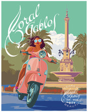 Load image into Gallery viewer, Coral Gables De Soto Fountain Print