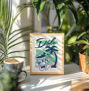 Tito the Cafecito, 8"x10" giclée fine art print