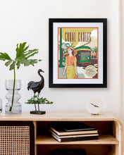 Load image into Gallery viewer, Coral Gables Trolley Print