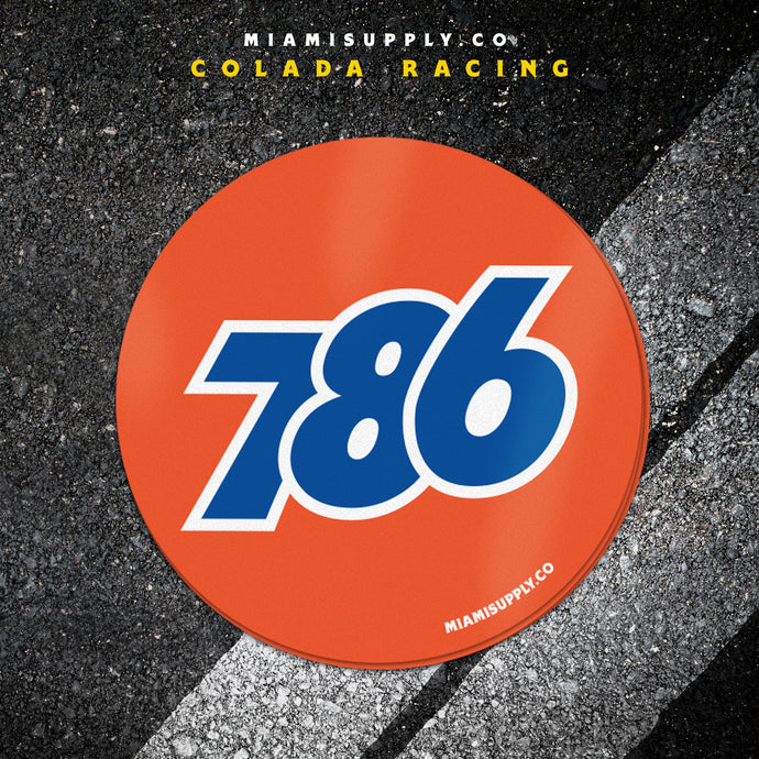 786 Colada Racing sticker 3-pack