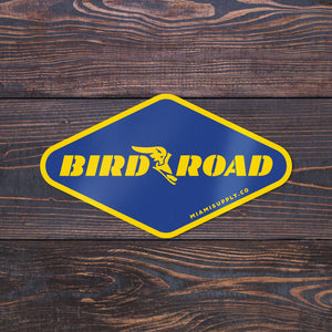 Bird Road sticker 3-pack