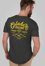 Load image into Gallery viewer, Colada Racing, Tri-blend Charcoal Tshirt