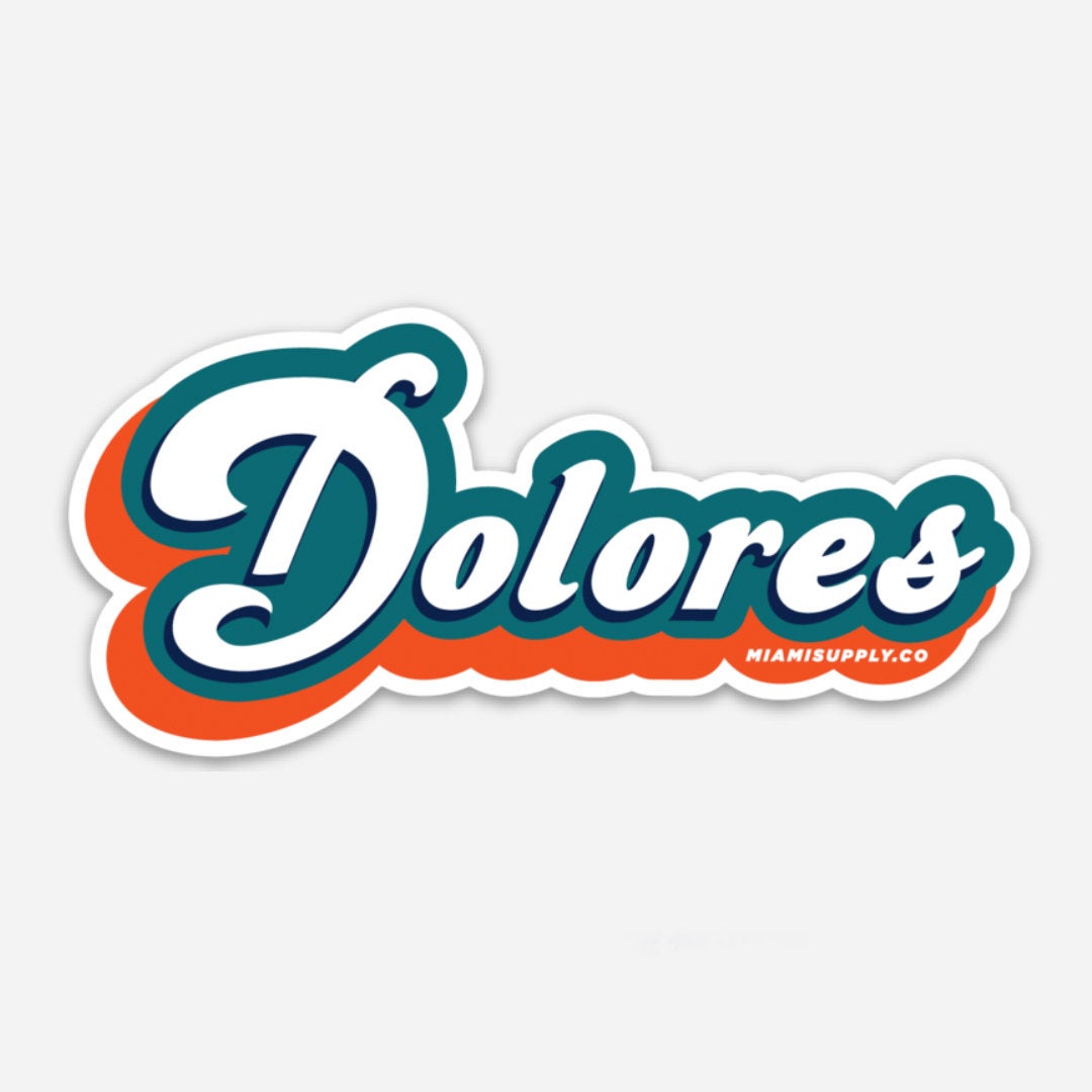 Miami Dolores sticker 3-pack